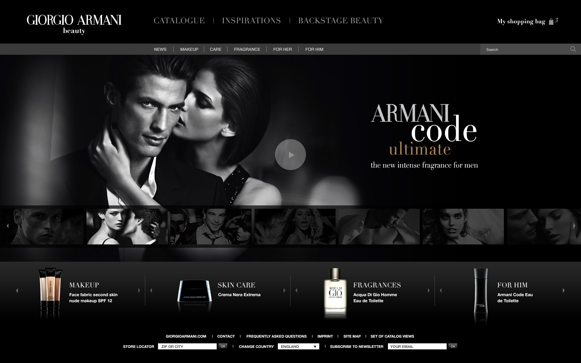 Giorgio 2025 armani website